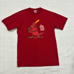 Vintage St Louis Cardinals Men’s/Teen T Shirt Size Medium Single Stitched USA